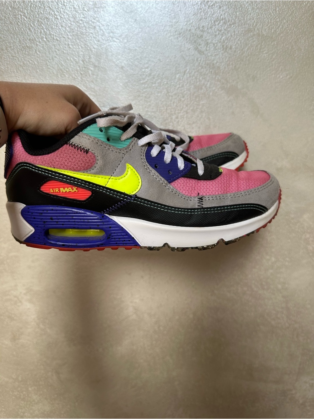Nike Air Max 90 GS 'Exeter Edition - Neon size 4.5Y women’s 6
